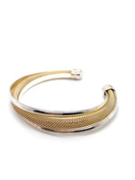 Vintage & Occasion Occasion zilveren, deels doublé bangle