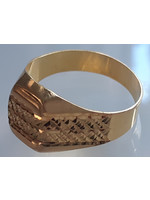 Vintage & Occasion occasion zegelring 14kt