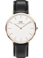 Vintage & Occasion Daniel Wellington Classic Sheffield - Horloge - 40 mm - Zwart