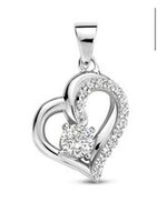 Cataleya jewels hanger hart zirkonia