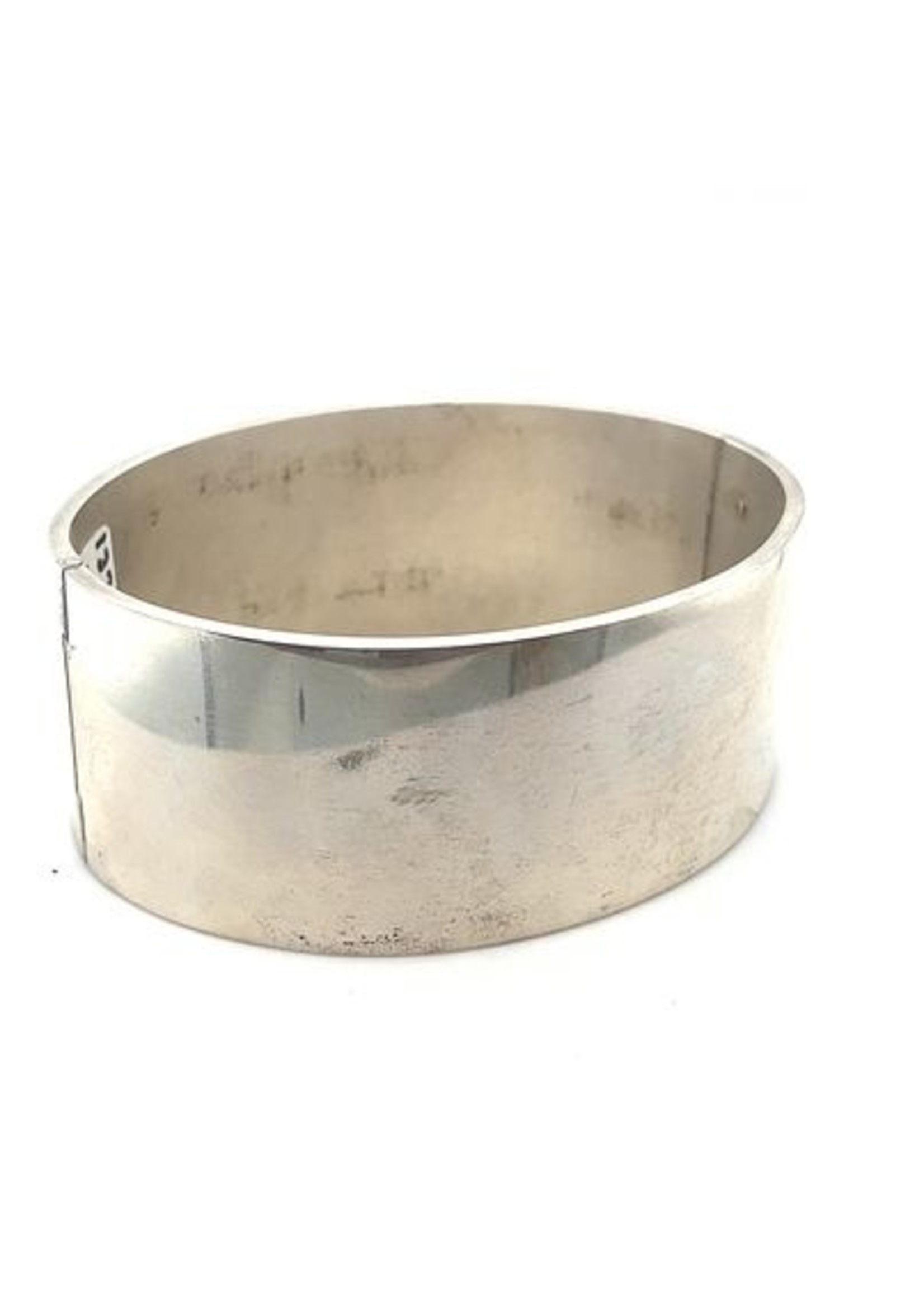 Vintage & Occasion Occasion zilveren brede bangle