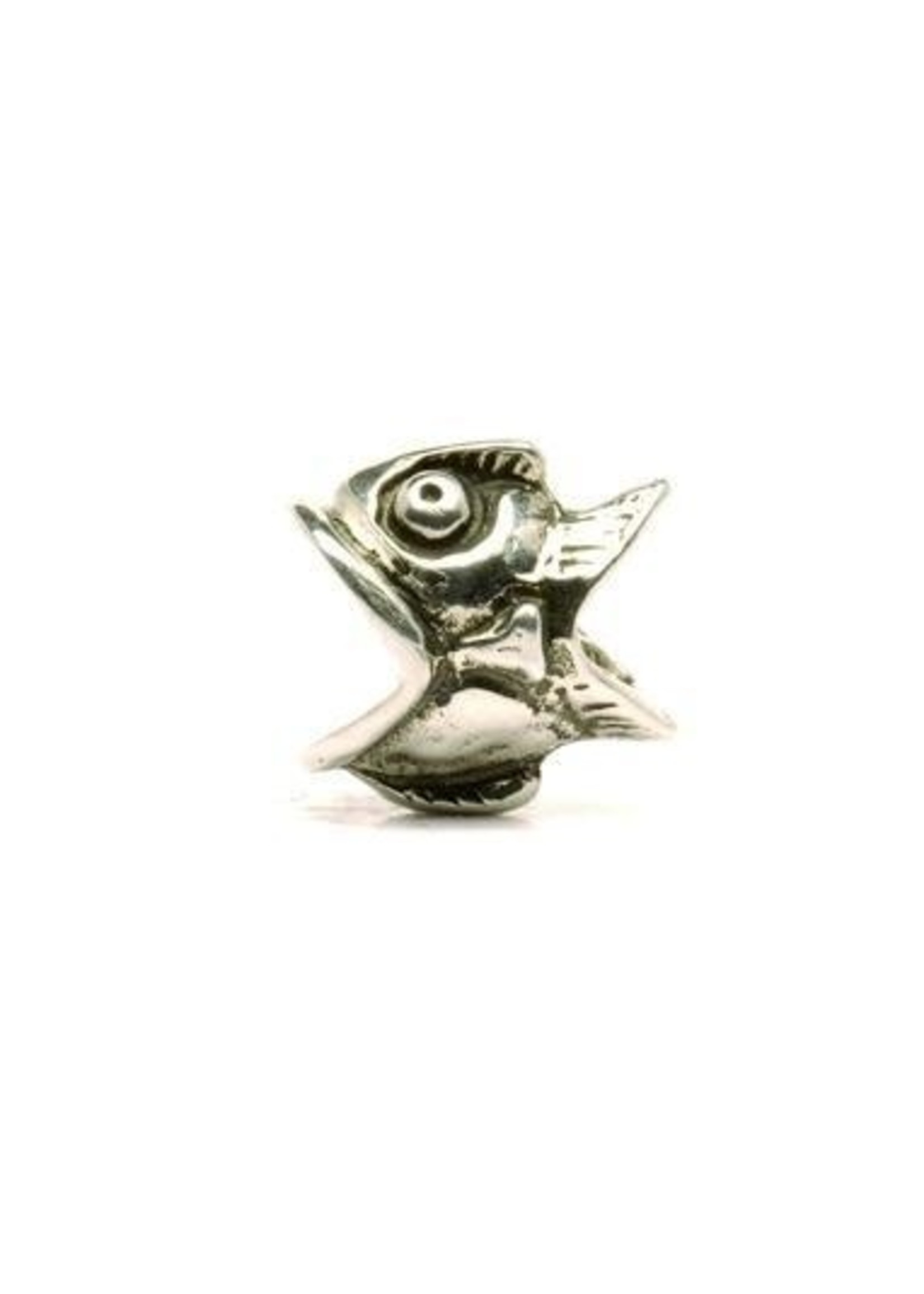 Trollbeads TROLLBEADS TR-11126 KRAAL VIS NOG VOGEL (RETIRED) ZILVER