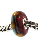 Trollbeads Authentieke Trollbeads Glass 61163 Rood China GEPENSIONEERD