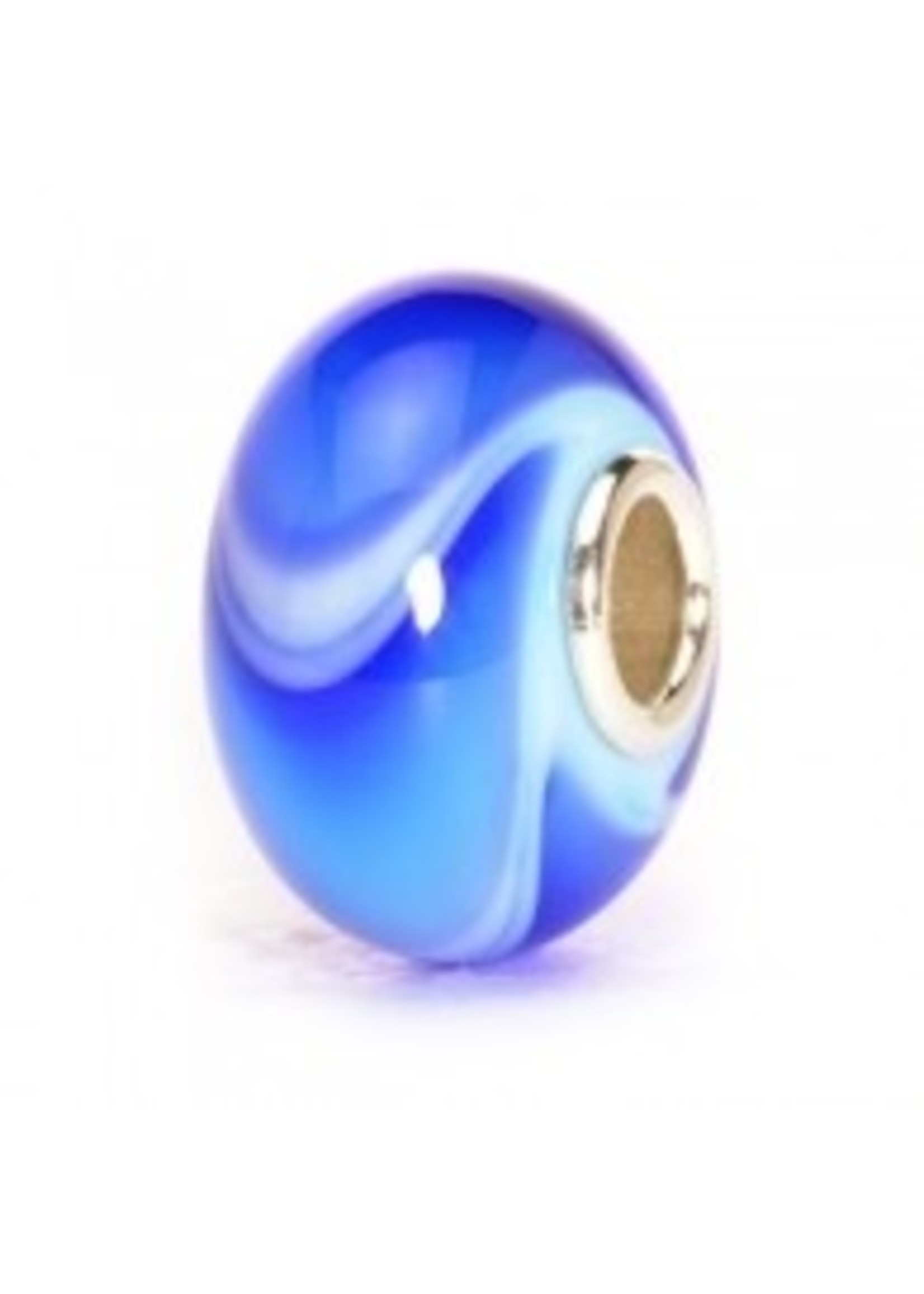 Trollbeads 61155 Blauw gordeldier (retired Bead)