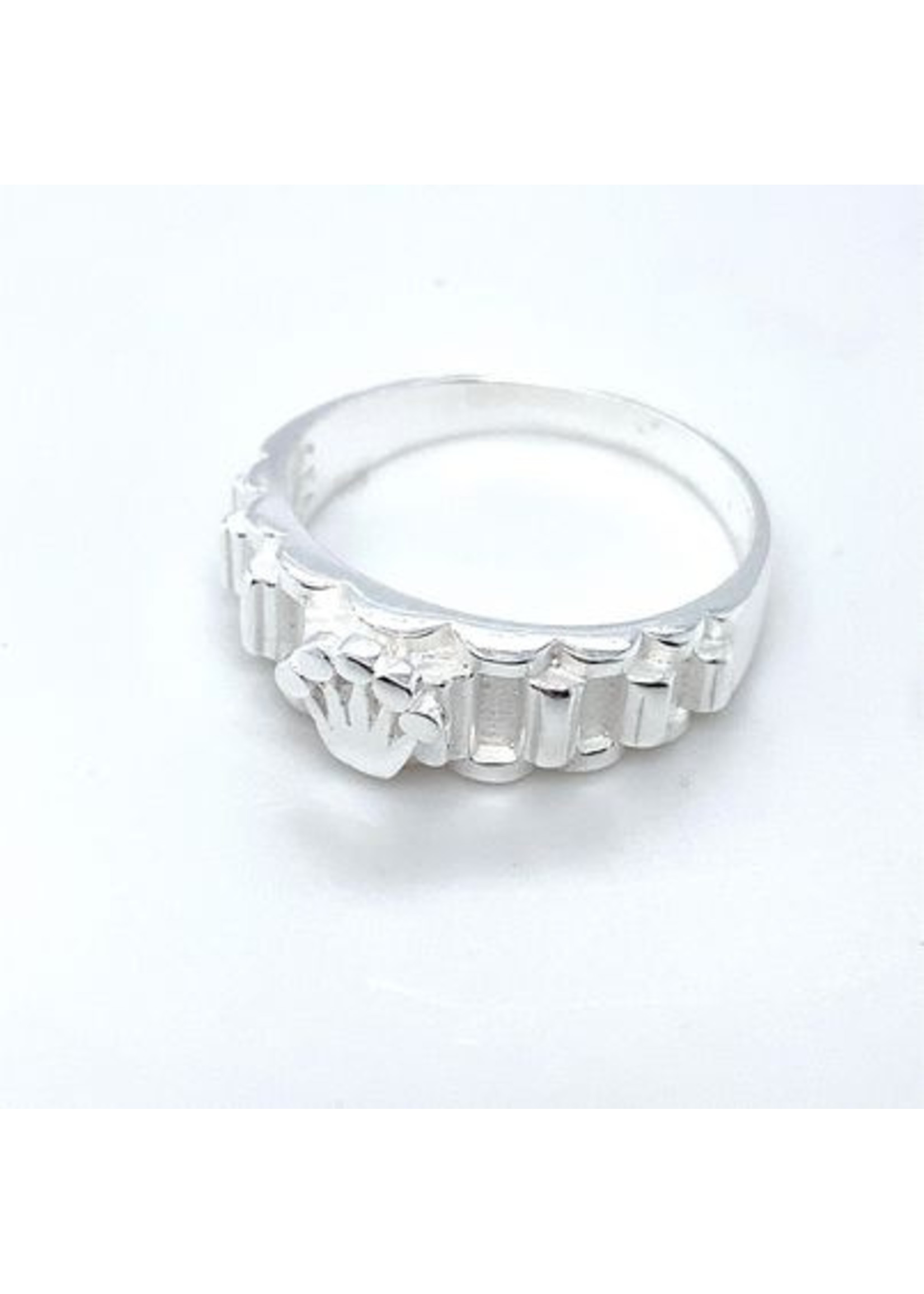 Vintage & Occasion Zilveren ring Crown Collectie