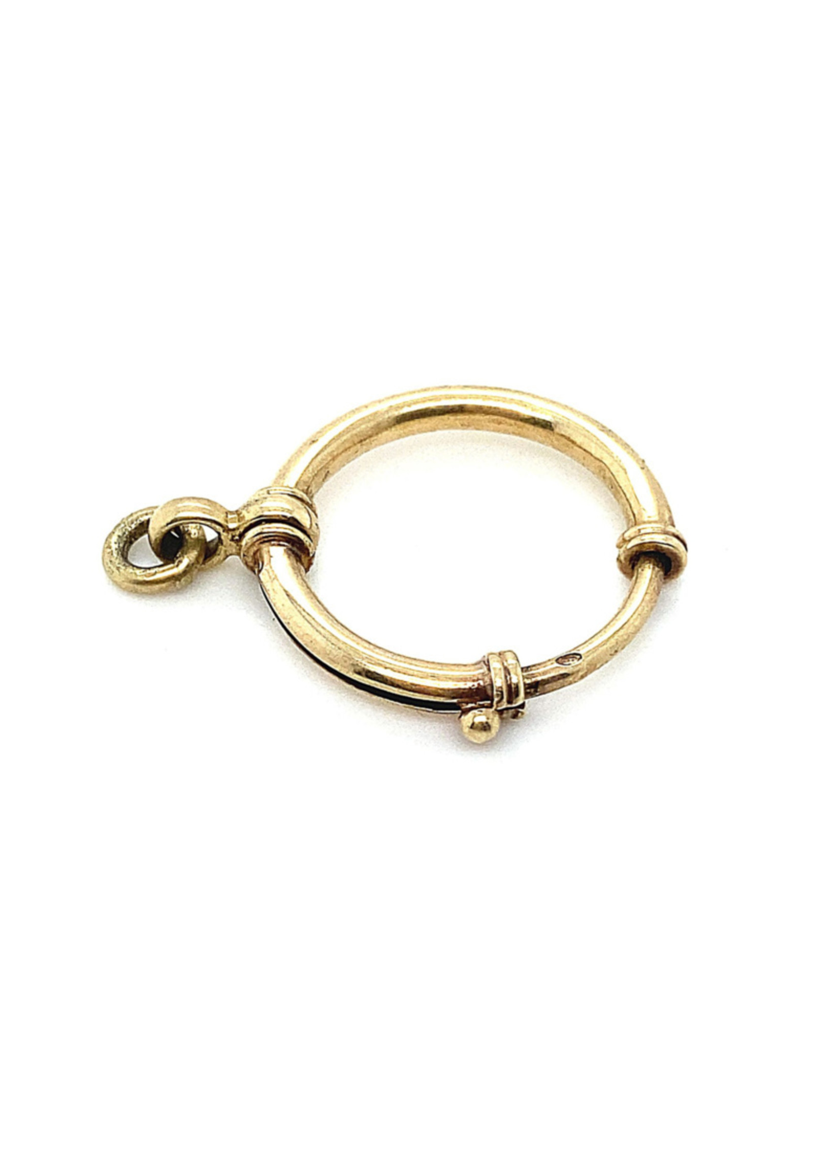 Vintage & Occasion Occasion geelgouden veerring dun 20mm
