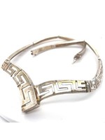 Vintage & Occasion Occasion zilveren spang met  patroon