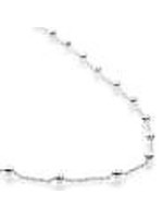 Sparkling Jewels SPARKLING JEWELS KETTING REGULAR EDITIONS BALL CHAIN 90 CM SILVER SNBS090