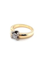 Vintage & Occasion Occasion Diamonde ring met 0.70ct diamant