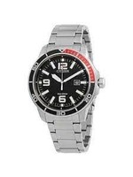 Citizen Citizen Eco-Drive Black Dial Stainless Steel Men's Watch AW1520-51E