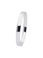 Vintage & Occasion Silver Lining - Zilveren bangle - Dames - Zilver - 21 cm