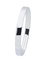 Vintage & Occasion Silver Lining Zilveren Bangle 64mm x 8mm