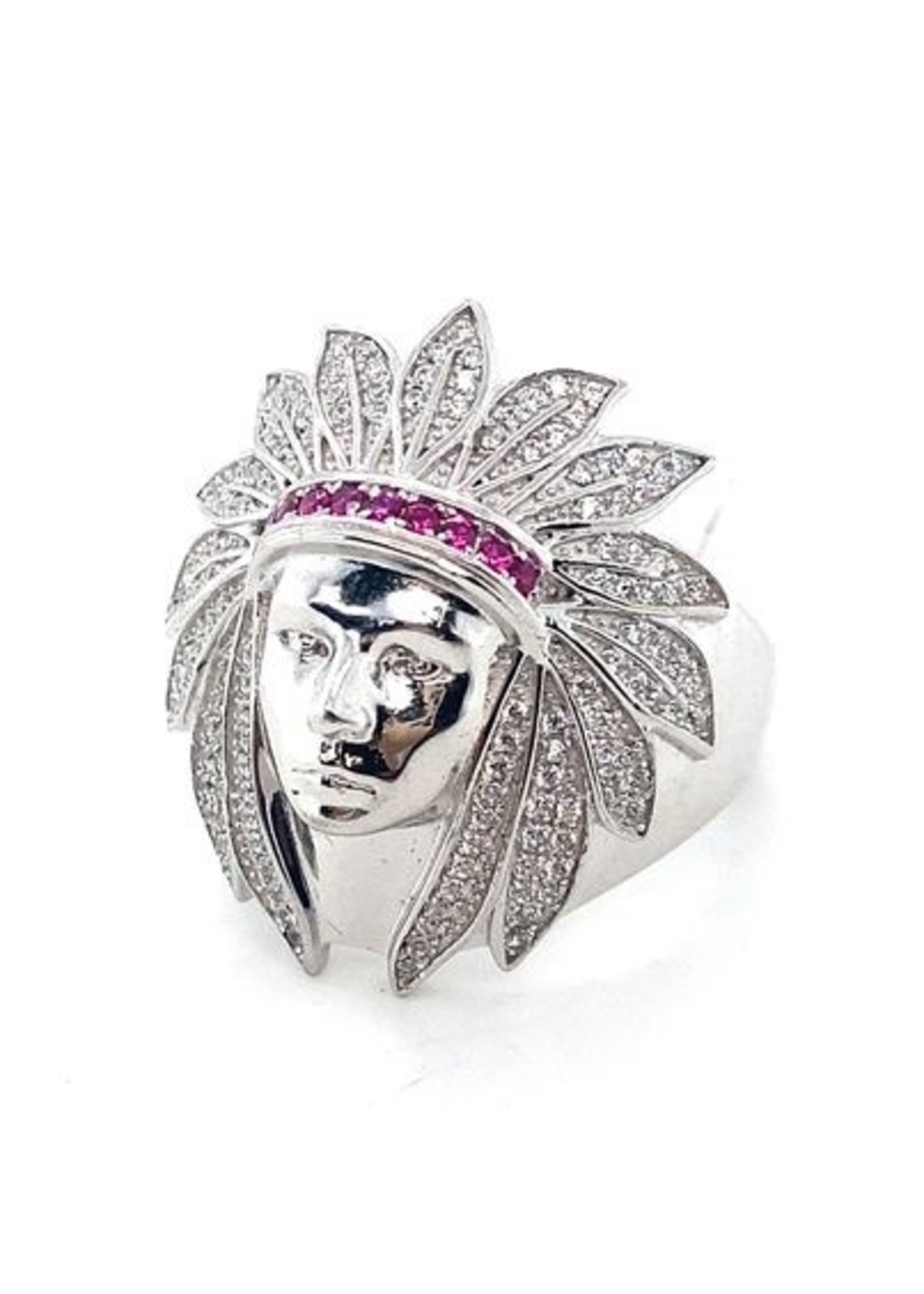 Cataleya jewels Zilveren ring indiaan zirkonia