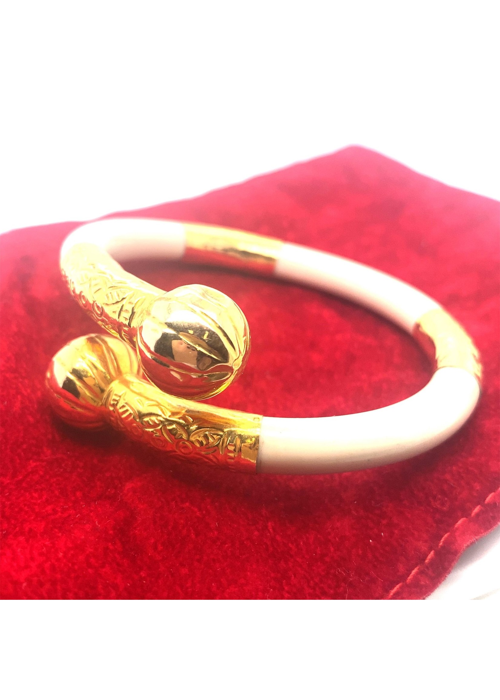 Vintage & Occasion Occasion Surinaamse bangle beige