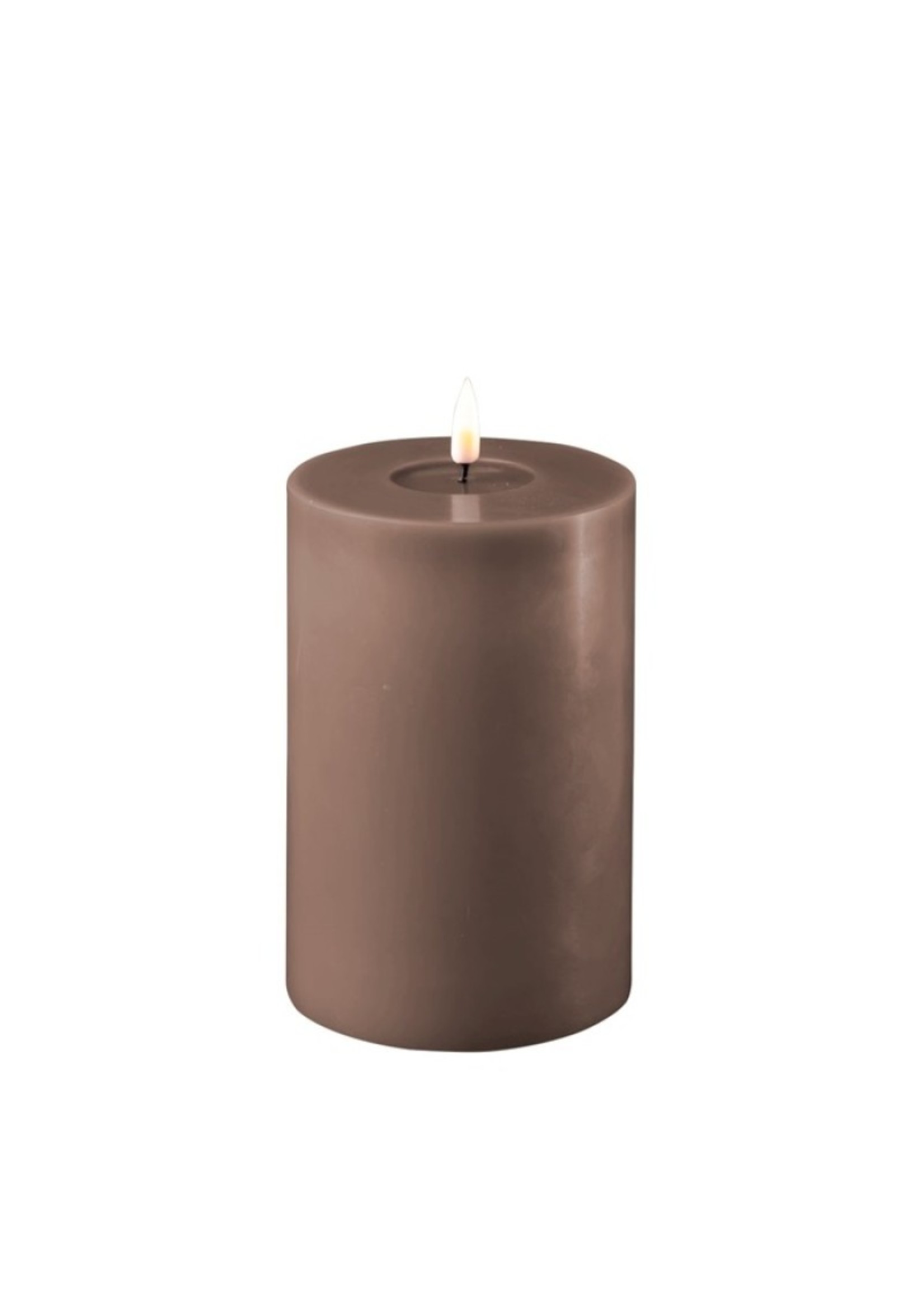 home art de luxe RF-0100 Mocca LED Candle D: 10 * 15 cm