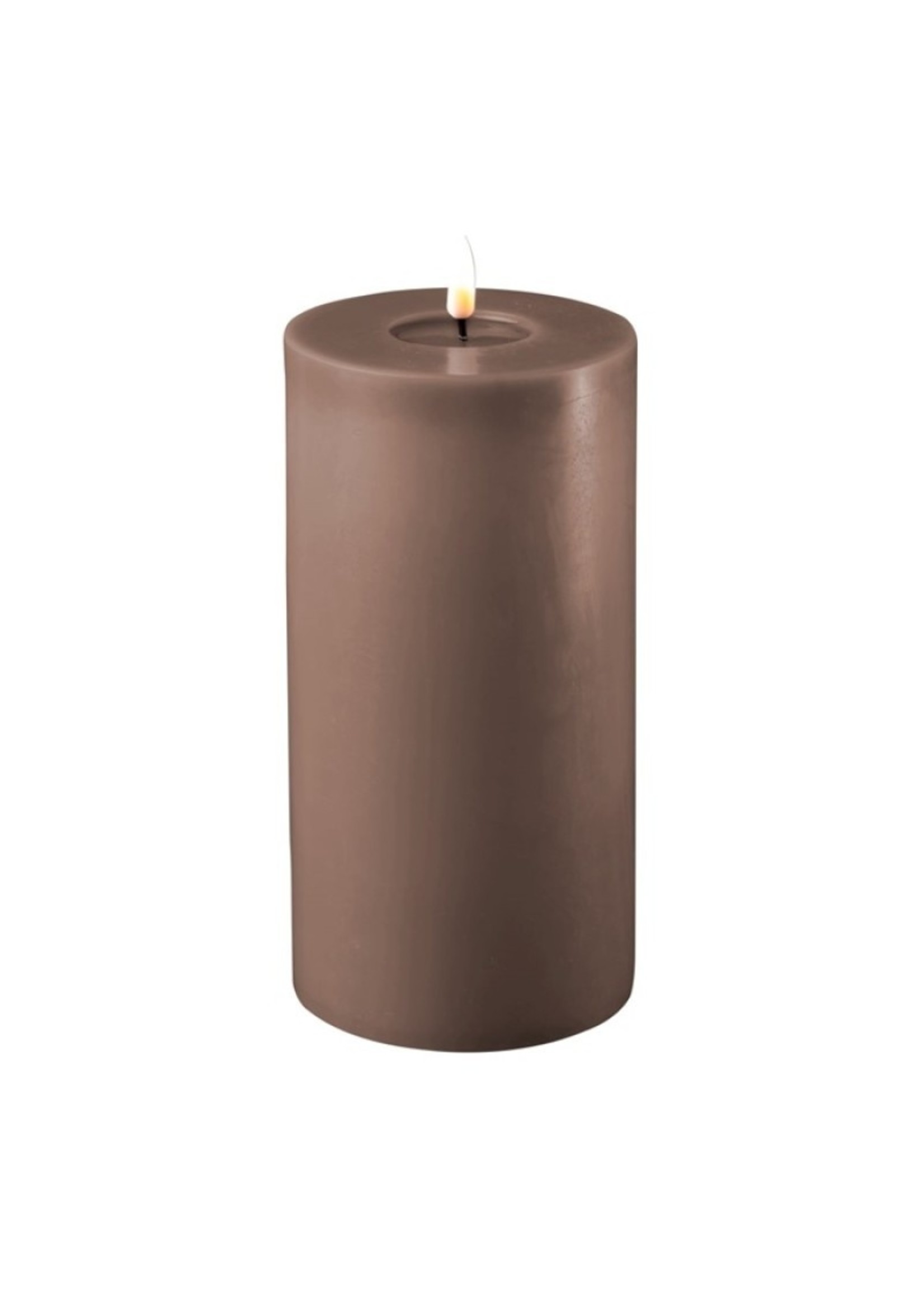 home art de luxe RF-0101 Mocca LED Candle D: 10 * 20 cm