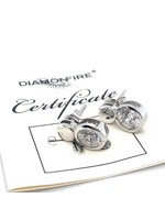 Diamonfire Zilveren oorknoppen Diamonfire