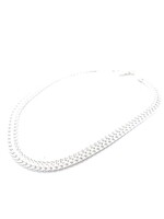 Cataleya jewels Zilveren schakelarmband 19,5cm 4,2mm
