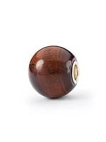 Trollbeads Trollbeads - Jumbo rond rood tijgeroog - TSTBE-10018