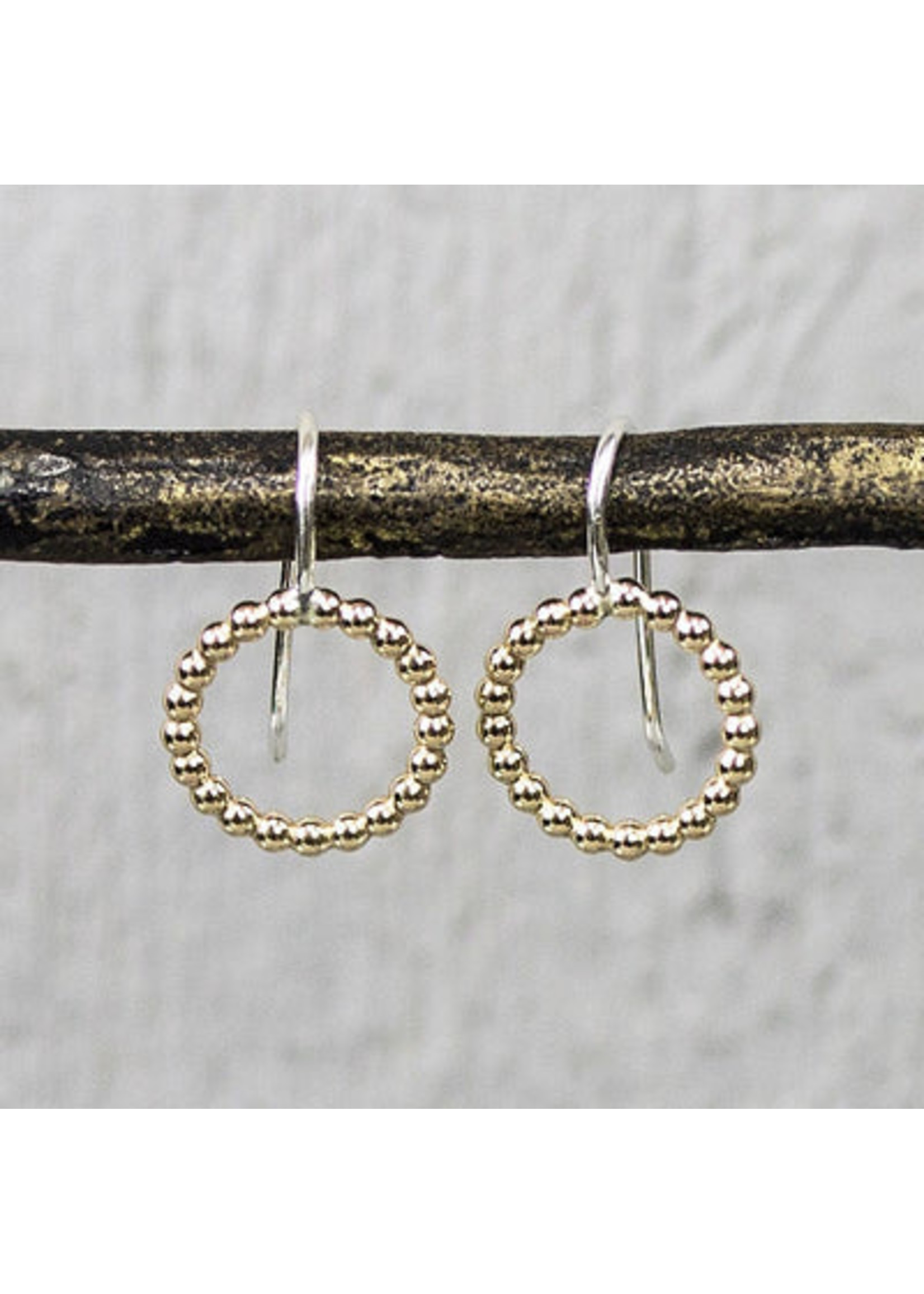 Jeh Jewels Jeh Jewels goud vergulde oorhangers 19938