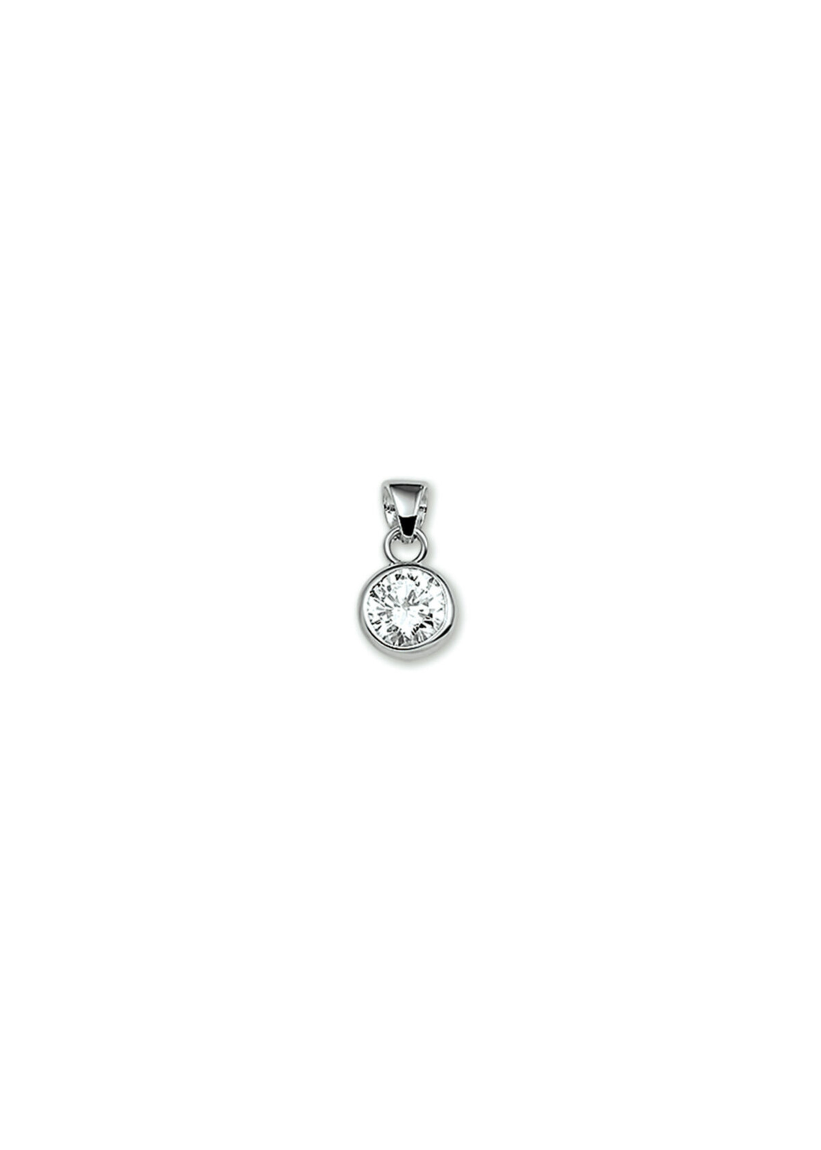 Cataleya jewels Zilveren hanger zirkonia 7.2mm