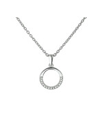 Cataleya jewels Zilveren collier zirkonia 41 + 4 cm