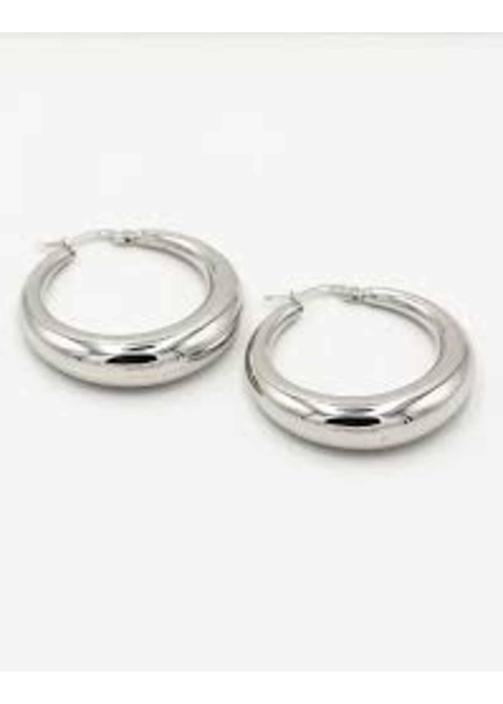 By Jam By jam - Chunky Hoops Silver