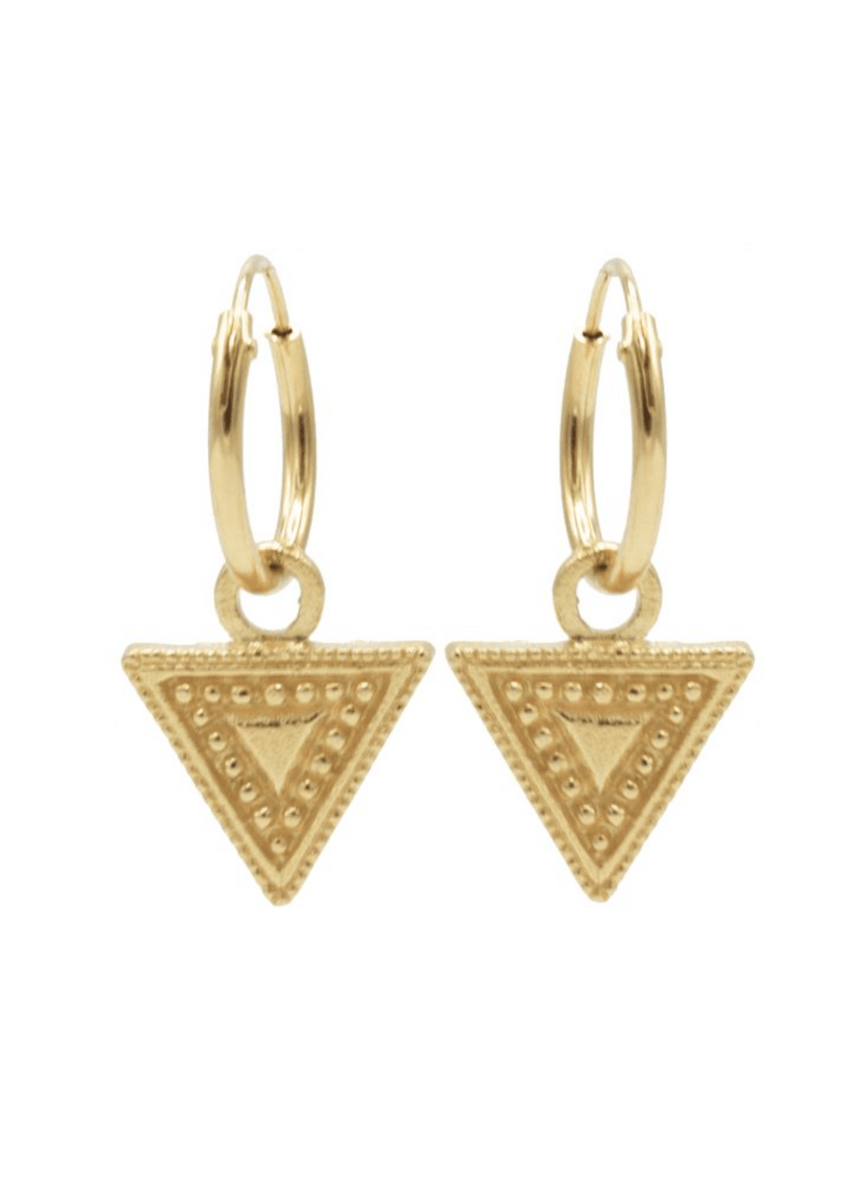 Karma Karma - Karma Hoops Symbols Dots Line Triangle Goudkleurig