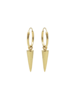 Karma Karma - Karma Hoops Symbols Long Round Cone Goudkleurig