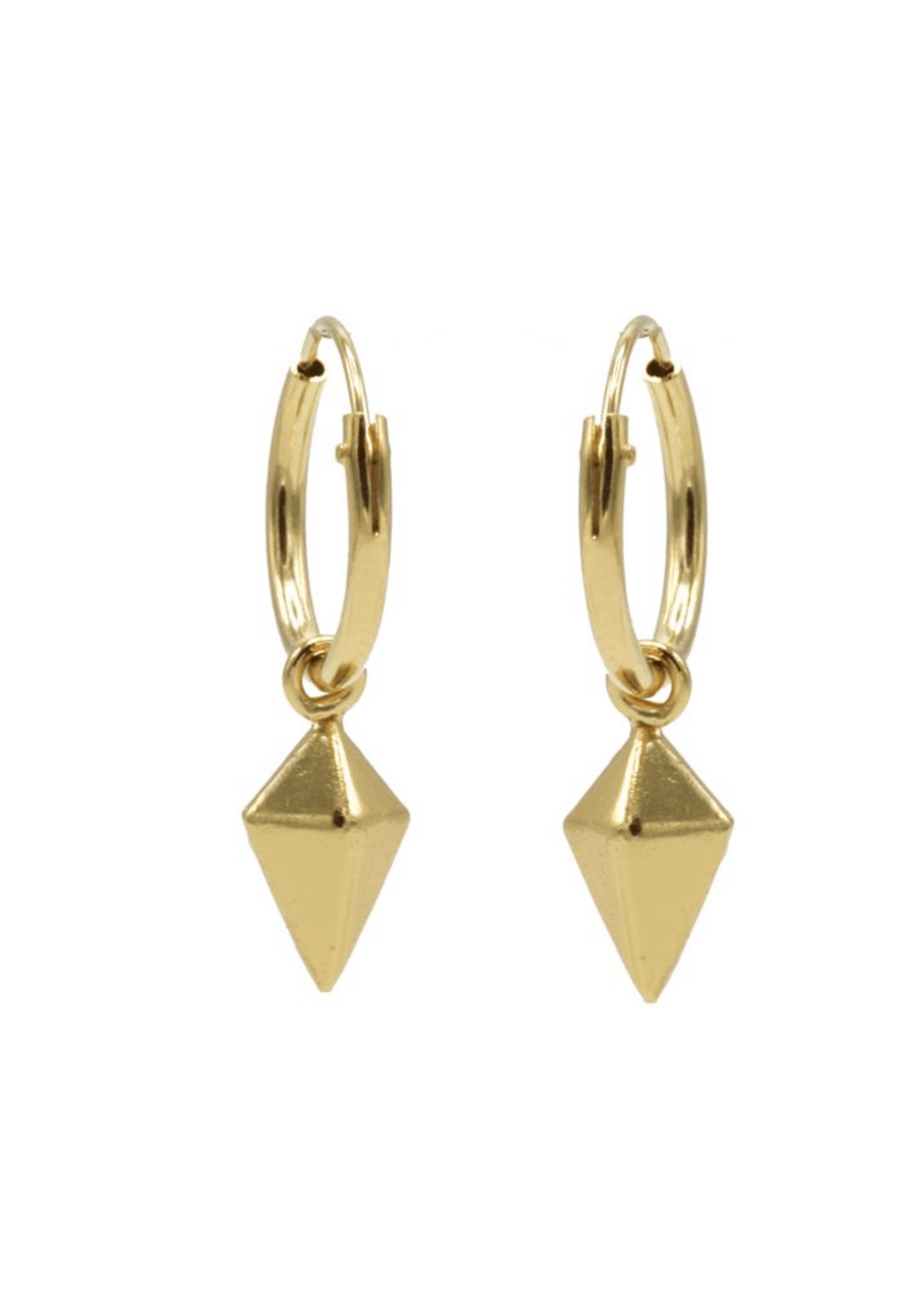 Karma Karma - Karma Hoops Symbols Square Cone Goudkleurig