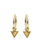 Karma Karma - Karma Hoops Symbols Tiny Triangle Goudkleurig