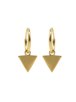 Karma Karma - Karma Hoops Symbols Triangle Goudkleurig