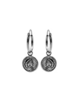 Karma Karma - Karma Hoops Symbols Coin 2 Silver