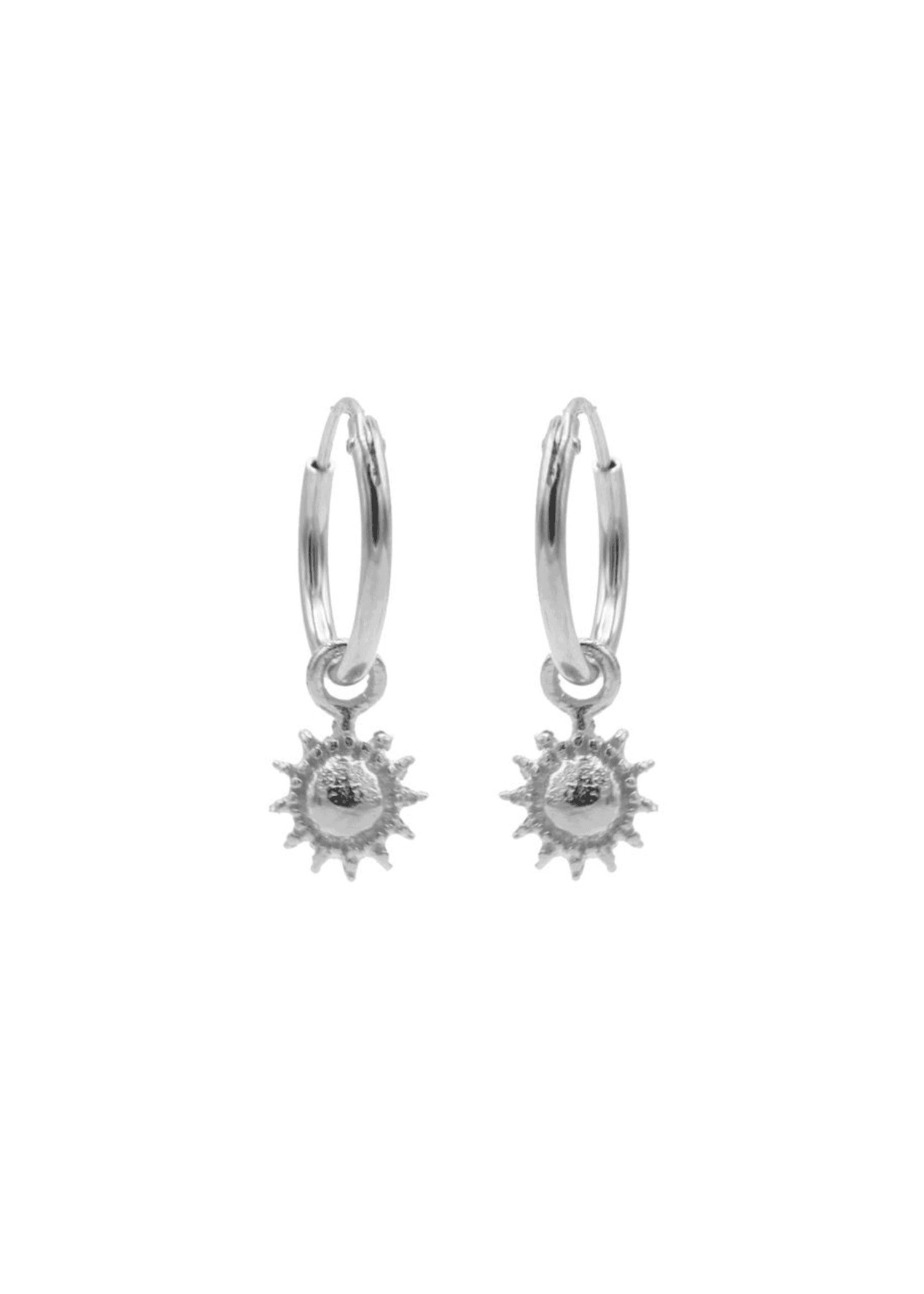 Karma Karma - Karma Hoops Symbols Sun Silver