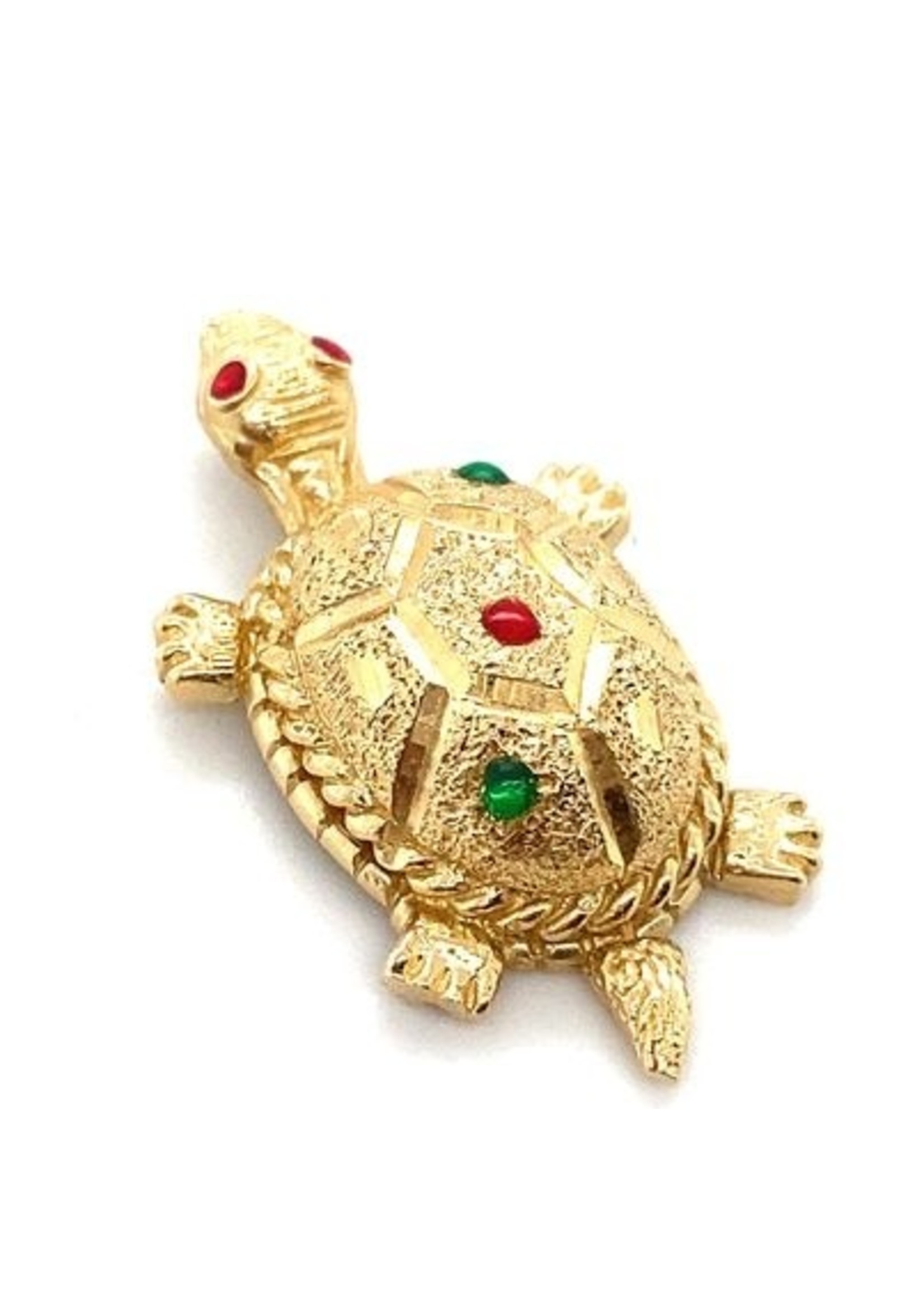 Vintage & Occasion Occasion gouden schildpad hanger