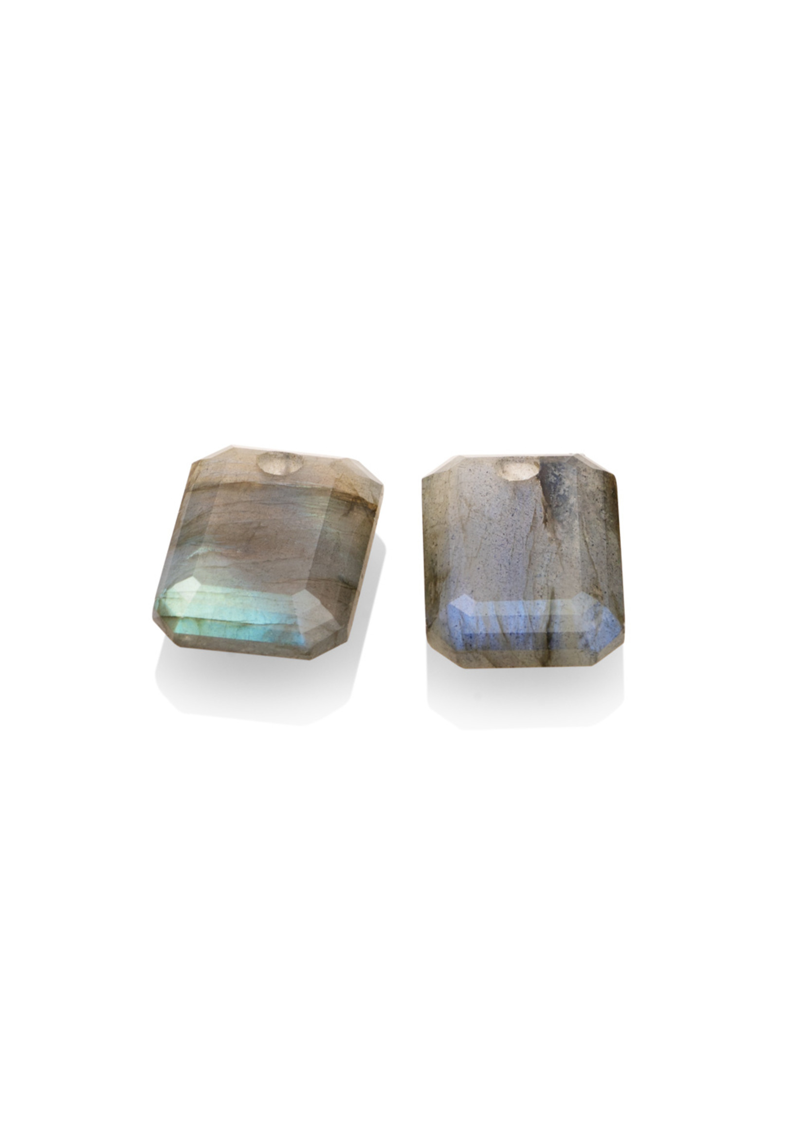 Sparkling Jewels Labradorite Baguette Earring Gemstones EAGEM18-EC