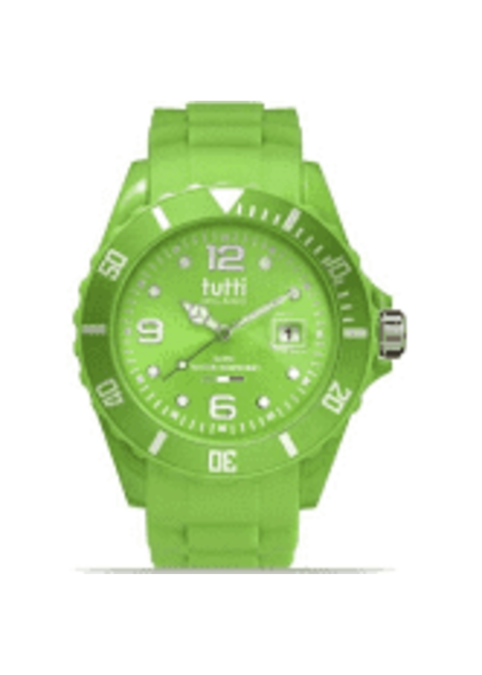 Tutti Milano Tutti Milano - TM002AG - horloge - kunststof - groen - 42.5MM