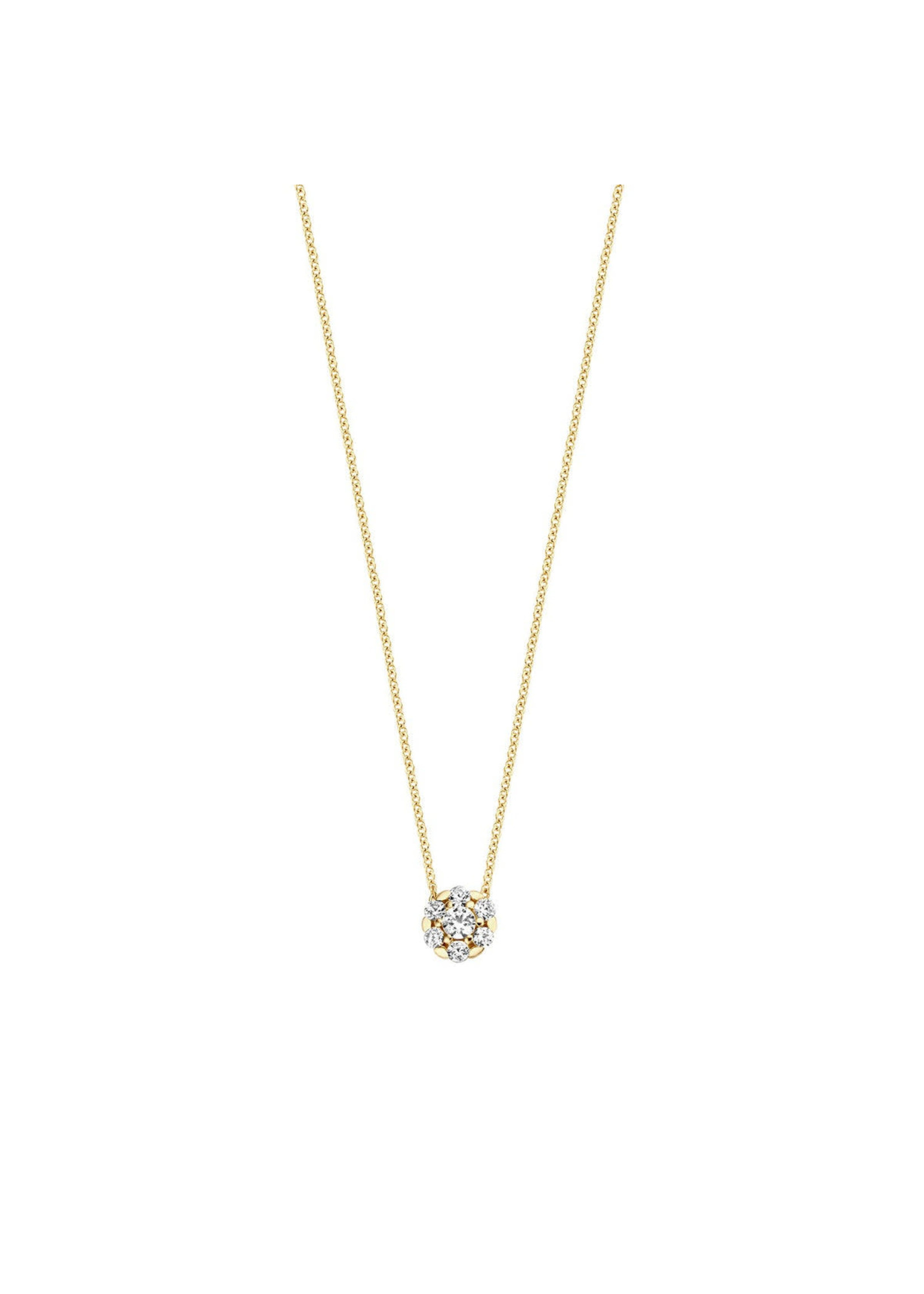 Blush Blush collier 3097YZI - 14k Geelgoud met zirkonia