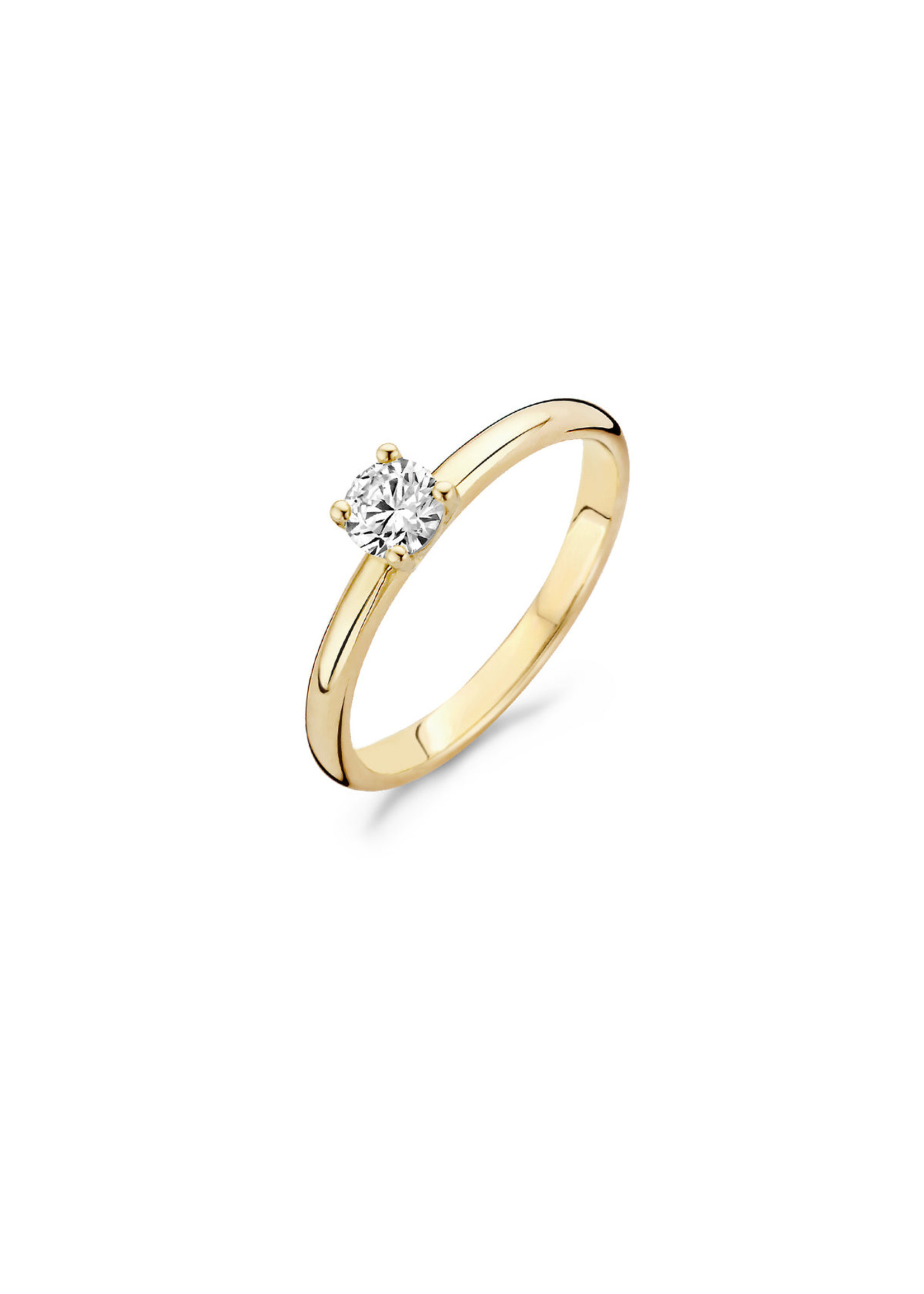 Blush Blush Ring 1133YZI - Geel Goud (14Krt.) met Zirconia