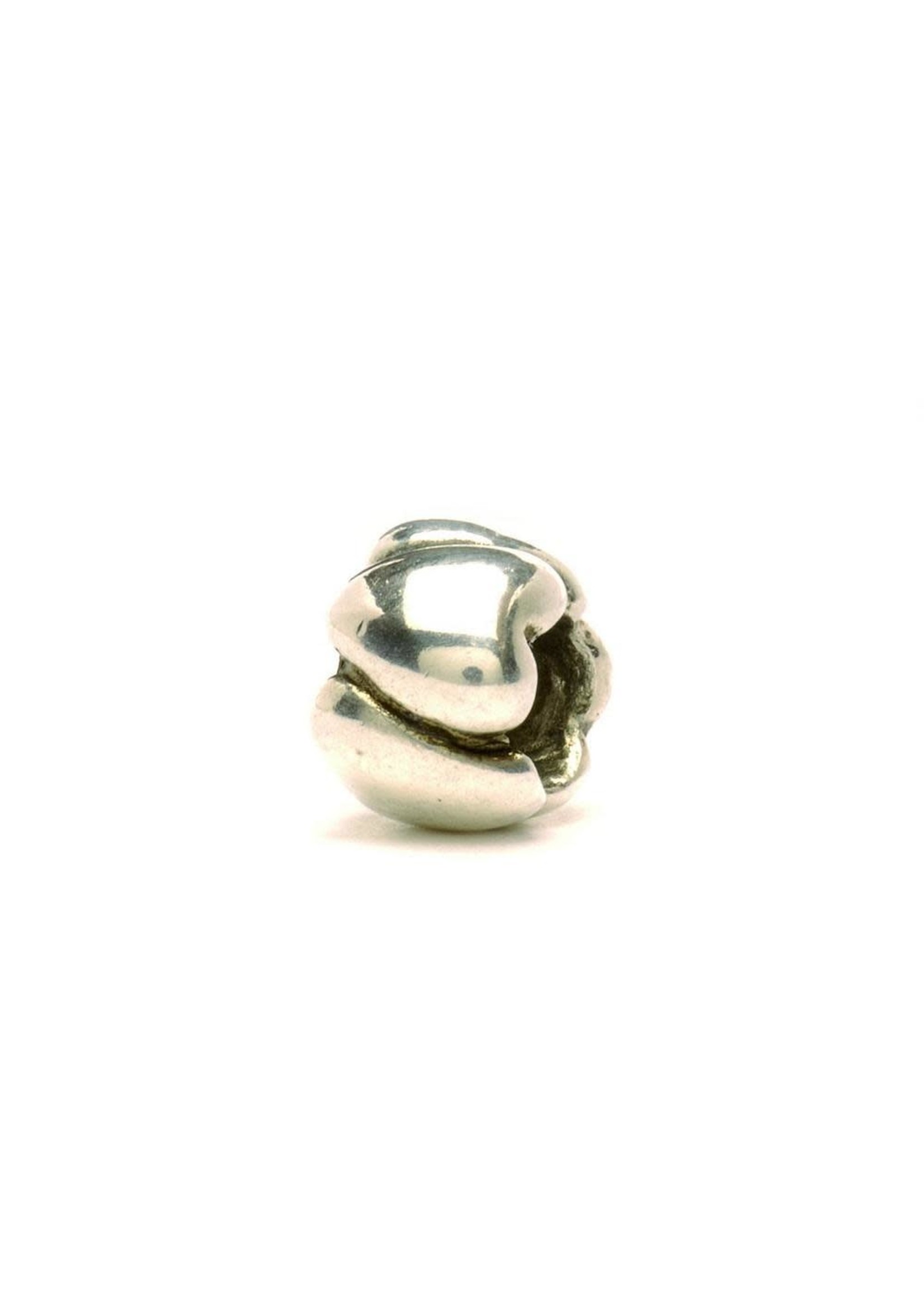 Trollbeads Trollbeads TAGBE-00240 zilveren bedel Kleine Harten