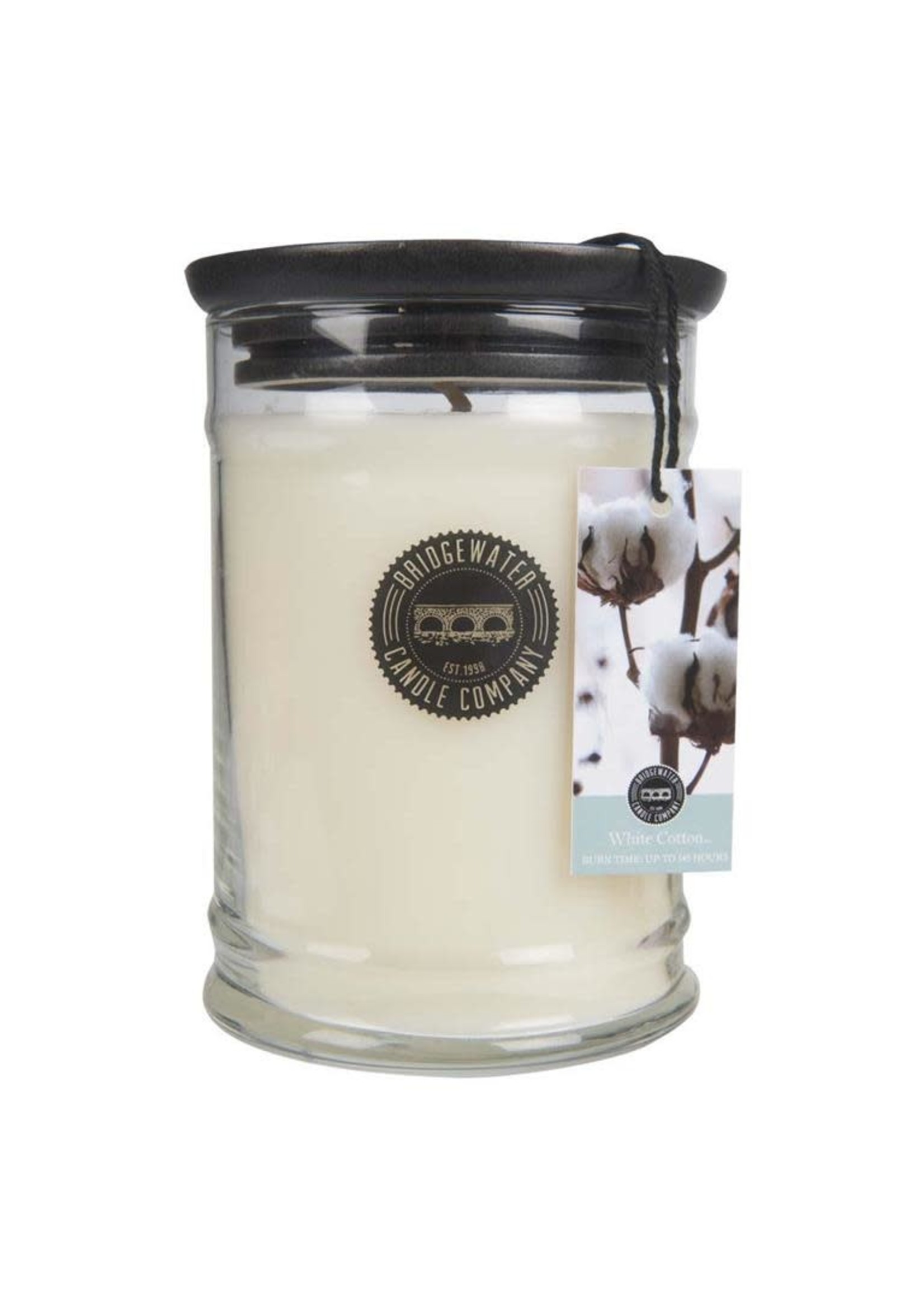 Bridgewater Candle Bridgewater Candle Large jar White Cotton