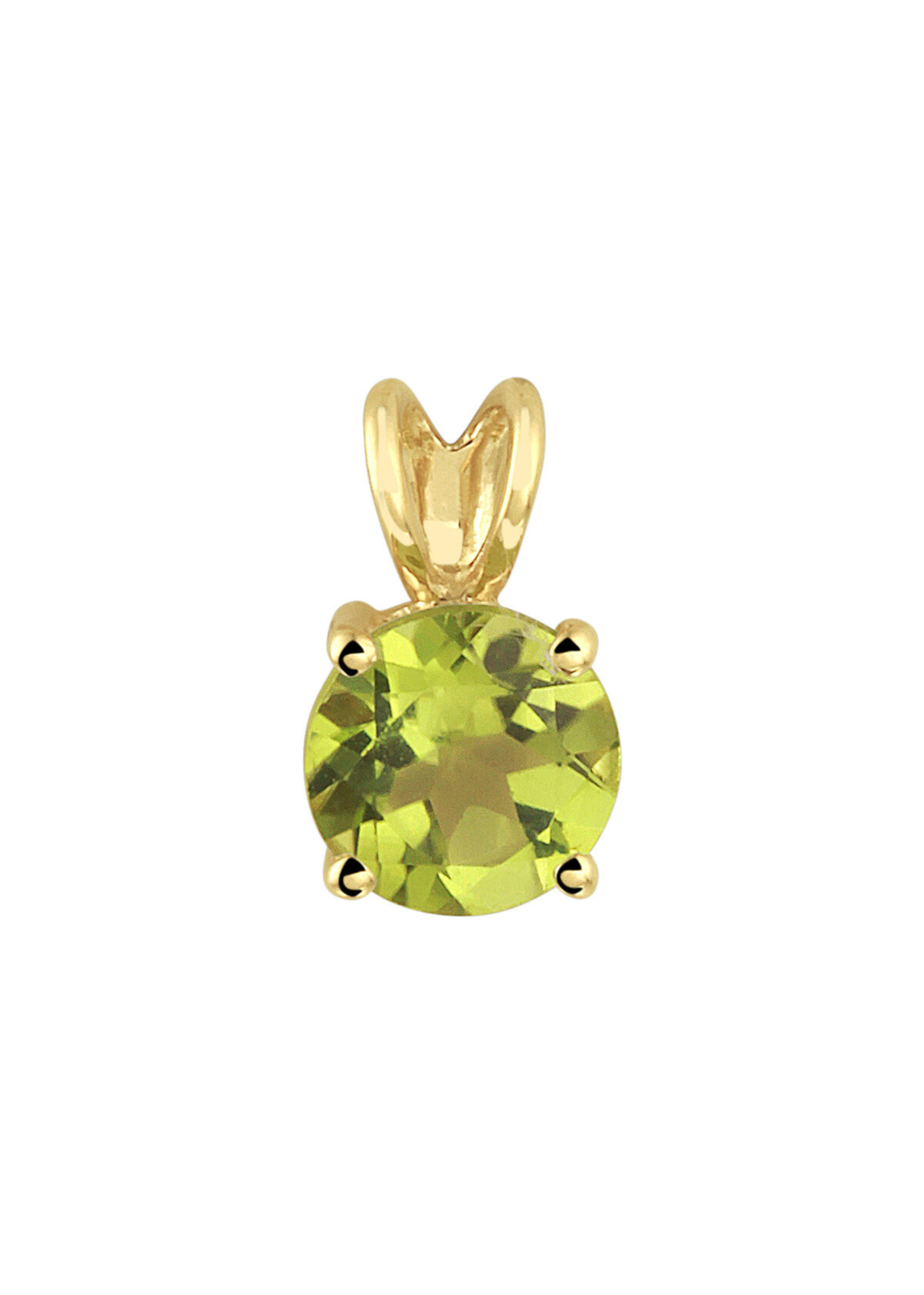 Cataleya jewels Gouden hanger peridot 1.00ct