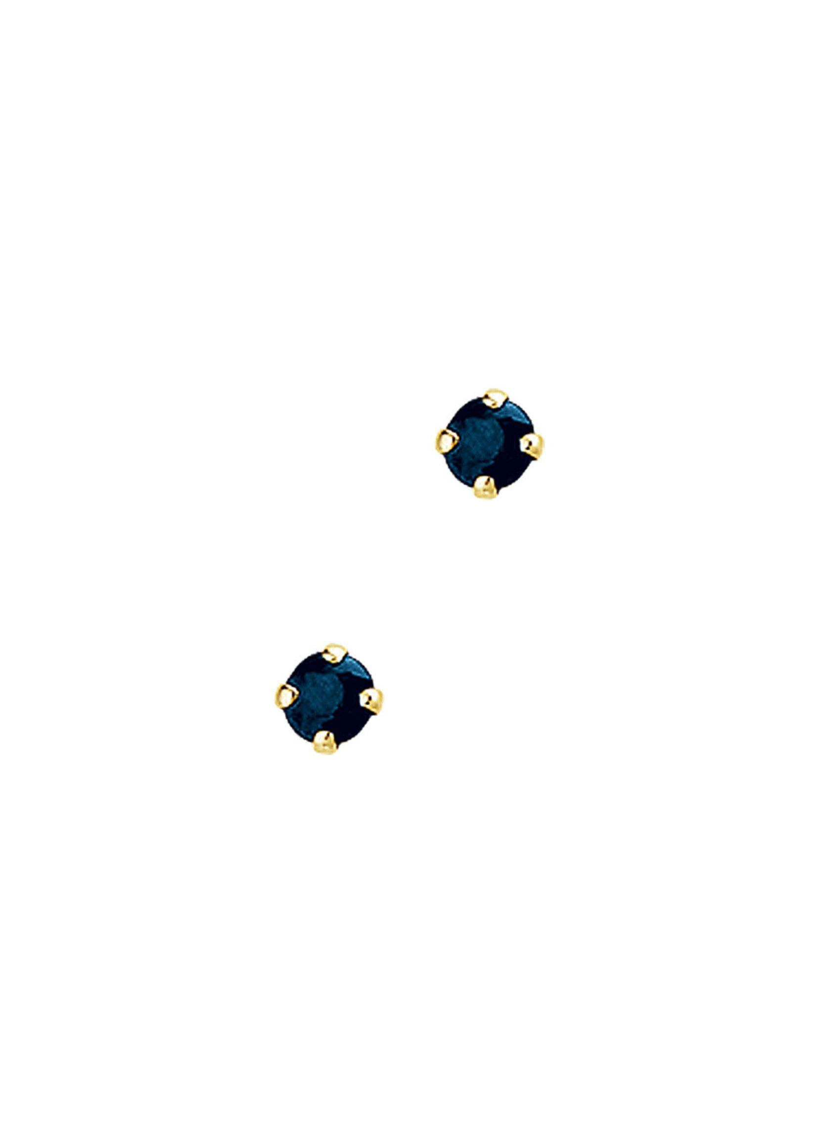Cataleya jewels oorknoppen saffier 0.64ct (2x 0.34ct)