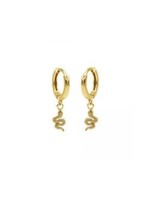 Karma Karma hinged hoops symbool snake gold M1990HIN