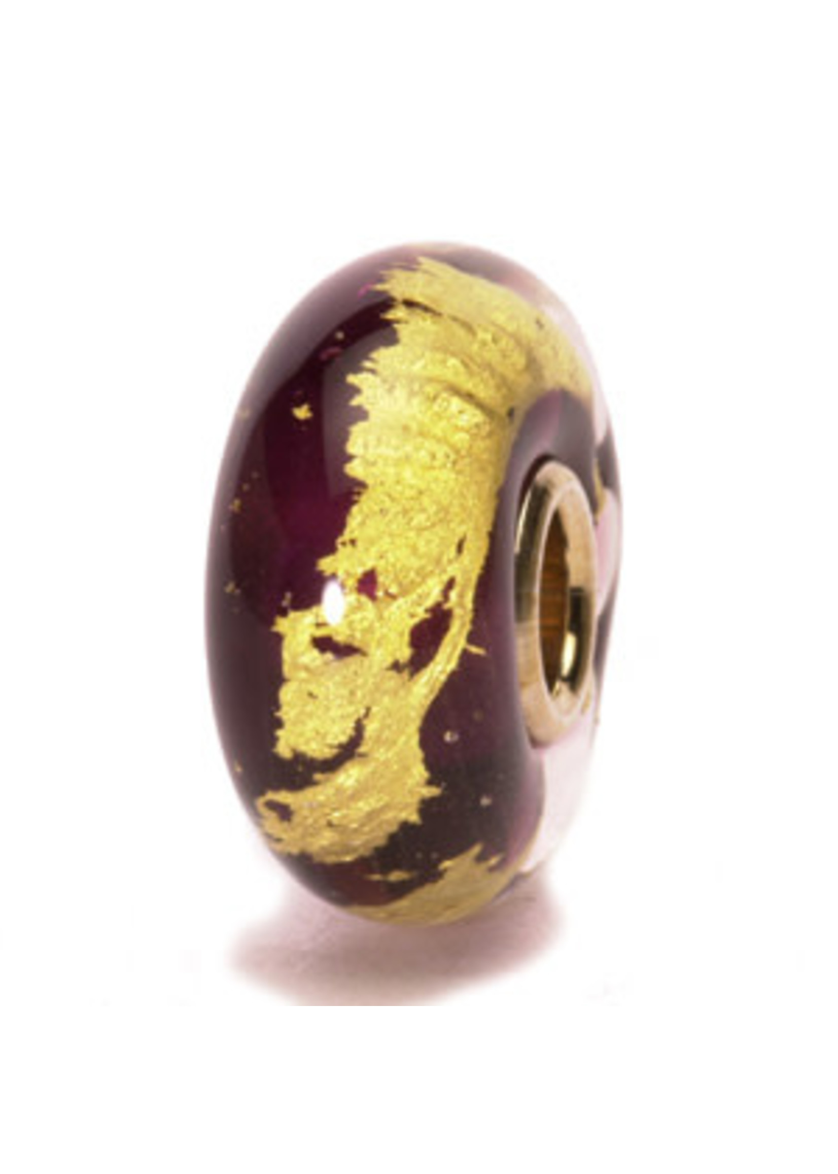 Trollbeads Trollbeads TGLBE-20044 Charka paars goud derde oog