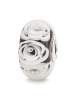 Trollbeads Trollbeads TGLBE-30044 Witte rozen