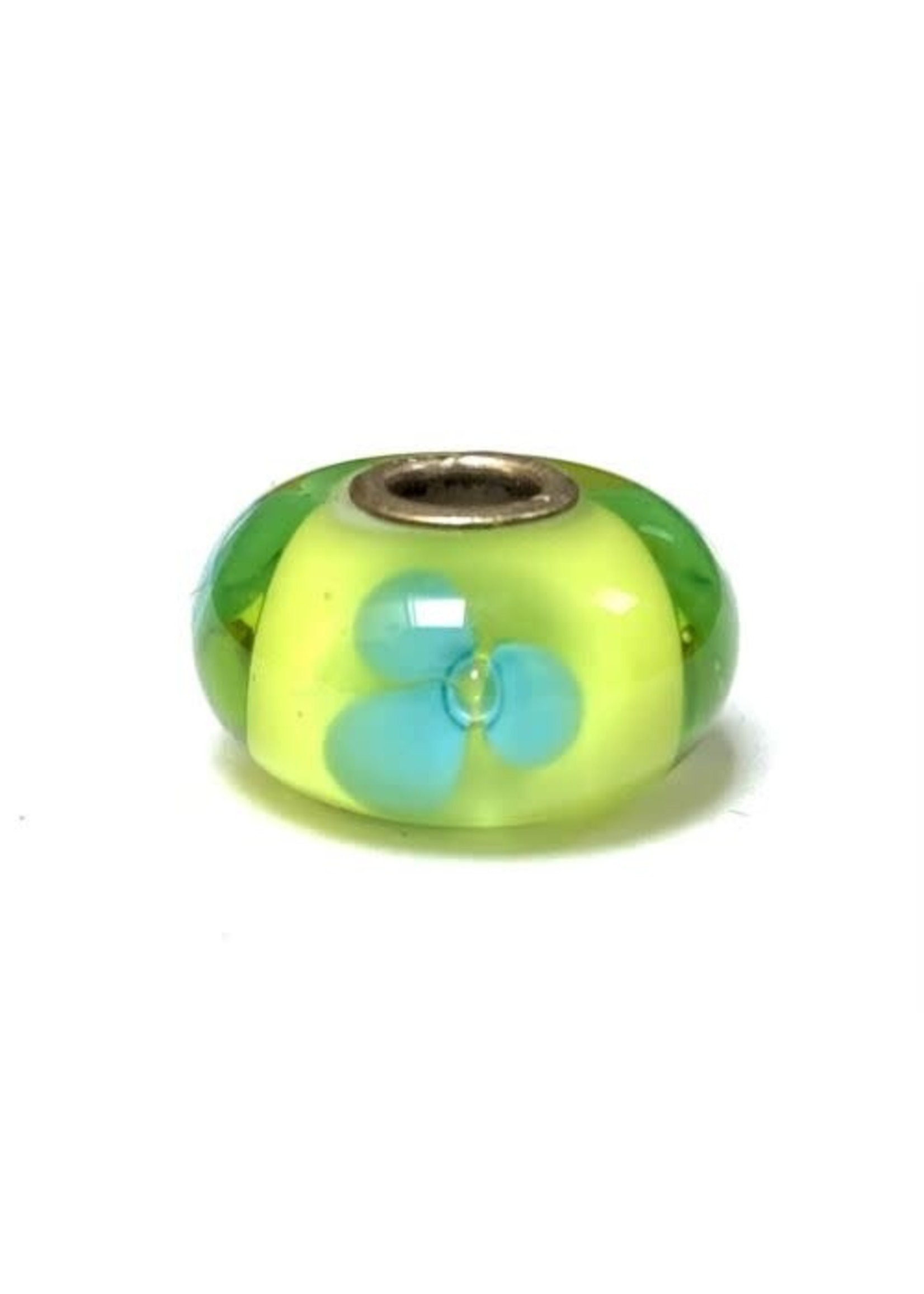 Trollbeads Trollbeads TGLBE-10038 Turqoise bloem