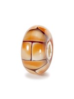 Trollbeads Trollbeads TGLBE-10083 Bruine fusie glas