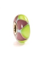 Trollbeads Trollbeads TGLBE-10060 Groene paarse driehoeken