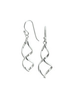 Cataleya jewels Oorhangers Franse Haak Zilver Gerhodineerd